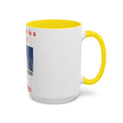 Healthcare Is a Right Mug – 15oz Ceramic Accent Cup for Advocates