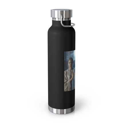 Mystical Copper Flask – 22oz Insulated Bottle with Wiccan Charm