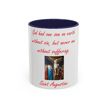 Saint Augustine Mug – 11oz Accent Cup for Faith & Reflection