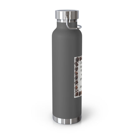 Chocolate Quote 22oz Insulated Bottle