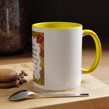 Autumn Equinox Coffee Mug – "May the blessings of the autumn equinox bring balance and harmony to your life"