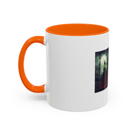 Blessed Be the Witches Accent Coffee Mug — Witchcraft Poem, Gothic Pagan Gift