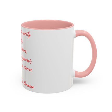 Inspirational Accent Mug – Desiderata Quote – 11oz Ceramic