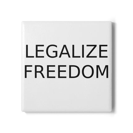 Legalize Freedom Ceramic Coaster - Inspiring Home Decor