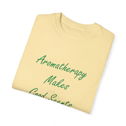 Aromatherapy T-Shirt – “Makes Good Scents” Design (Unisex)