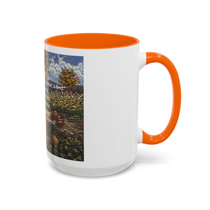 Samhain Pumpkin Spice Accent Coffee Mug — Autumn Harvest 11/15oz