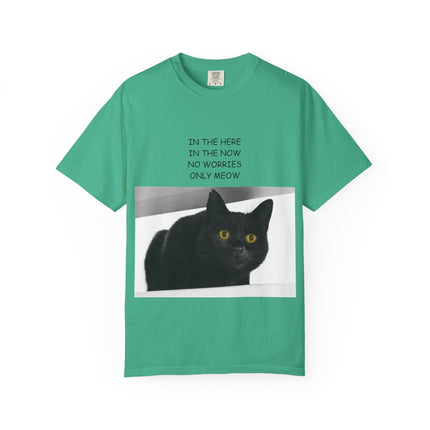 Inspirational Cat T-Shirt for Cat Lovers - 'Only Meow'