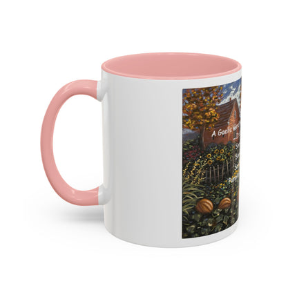 Samhain Pumpkin Spice Accent Coffee Mug — Autumn Harvest 11/15oz
