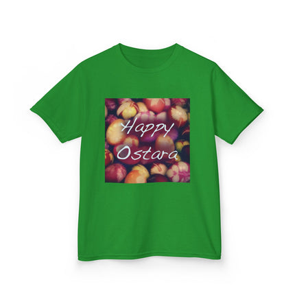 Kids Ostara Celebration Tee - Happy Ostara Floral Design