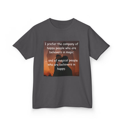 Magical Believers Kids Tee – Happy People Design in Soft Cotton