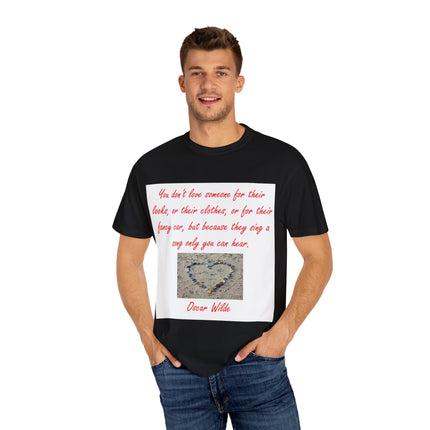 Inspirational Quote Unisex T-Shirt - Oscar Wilde Design