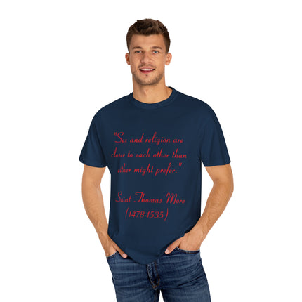 Inspirational Unisex T-Shirt – Saint Thomas More Quote