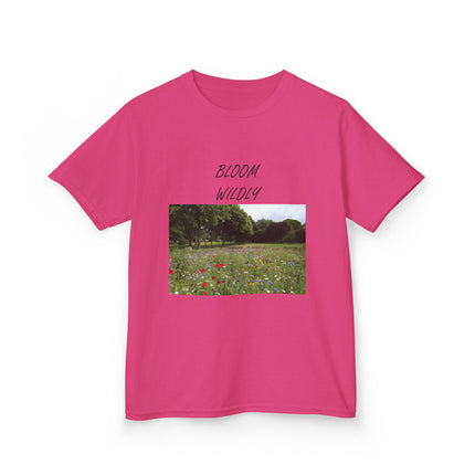 Kids Bloom Wildly Tee – Nature-Inspired Graphic Shirt for Spring Fun