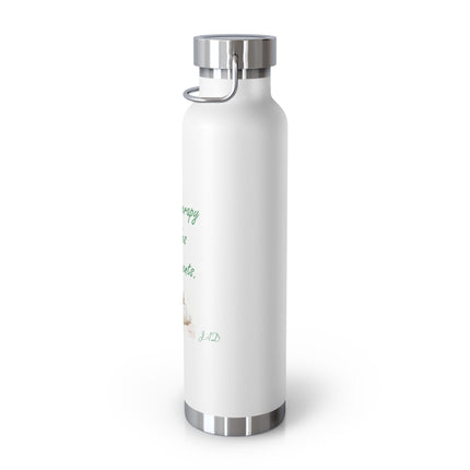Aromatherapy Insulated Water Bottle - 22oz - Positive Vibes for Wellness