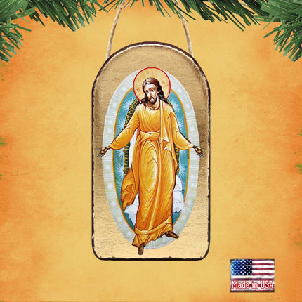 Resurrection Religious Christian Sacred Icon Ornament - Inspirational Icon Decor - 87059-1