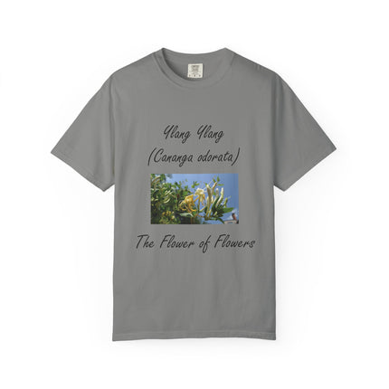 Ylang Ylang Floral T-Shirt - The Flower of Flowers Design