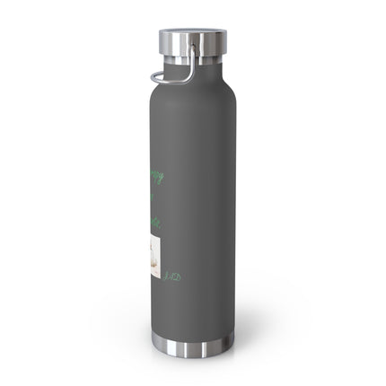 Aromatherapy Insulated Water Bottle - 22oz - Positive Vibes for Wellness