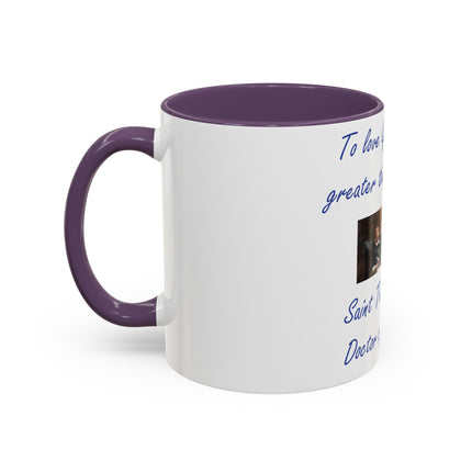 Inspirational Faith Mug – Aquinas Quote – Accent Coffee Cup