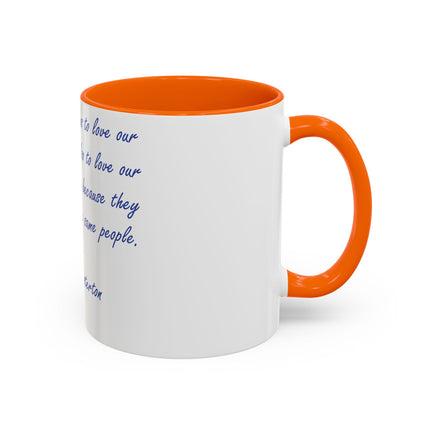Chesterton Quote Mug – 11oz Accent Cup for Literary Peacemakers