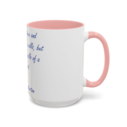 Chesterton Quote Accent Mug – “Walls of a Playground” – 15oz Ceramic