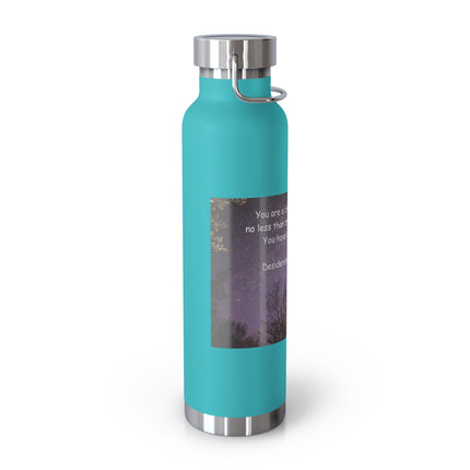 22oz Copper Bottle – Inspirational Quote – Eco-Friendly Gift