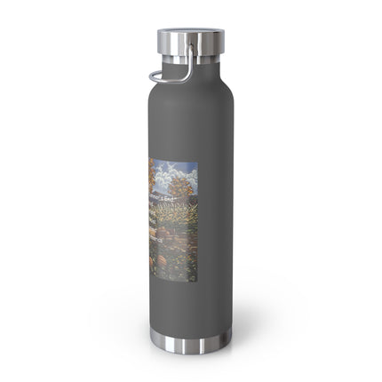 Samhain-Themed Copper Vacuum Insulated Bottle - Fall & Halloween Essentials