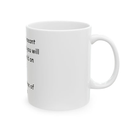 Inspirational Religious Mug – "Be Who God Meant You To Be" St. Catherine of Siena Ceramic Coffee Cup (11oz & 15oz)