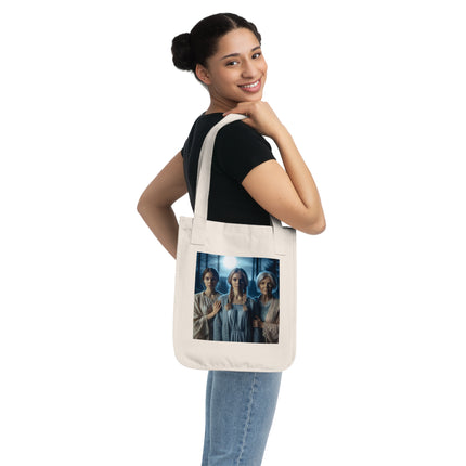 Triple Goddess Tote – Organic Canvas Bag for Mystical Sisters