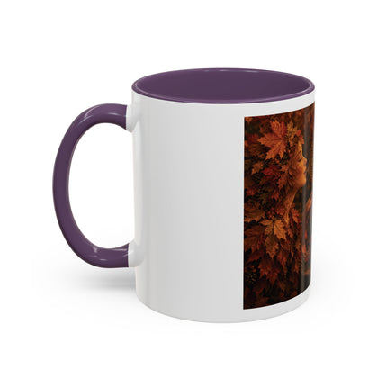 Autumn Speaks Coffee Mug — Fall Cider Rustic Accent Mug