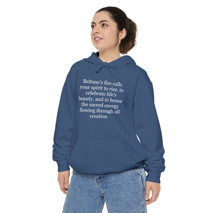 Beltane Blessing Hoodie — Spiritual Pagan Quote Pullover