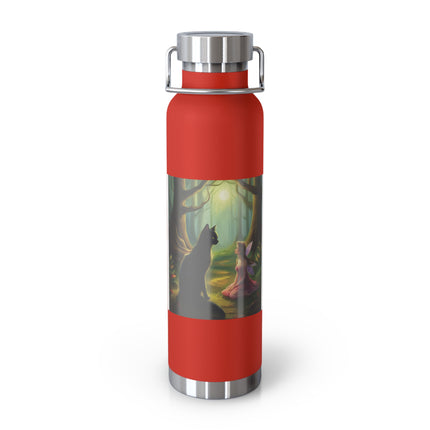 Enchanted Forest Water Bottle - 22oz Vacuum Insulated with Artwork