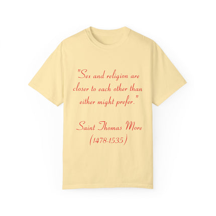 Inspirational Unisex T-Shirt – Saint Thomas More Quote