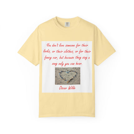 Inspirational Quote Unisex T-Shirt - Oscar Wilde Design