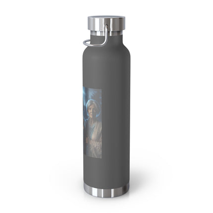 Mystical Copper Flask – 22oz Insulated Bottle with Wiccan Charm