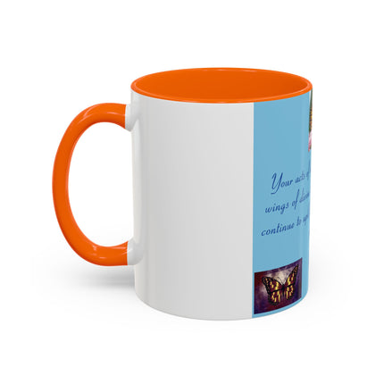 Inspirational Butterfly Coffee Mug – Rumi Quote – 11oz