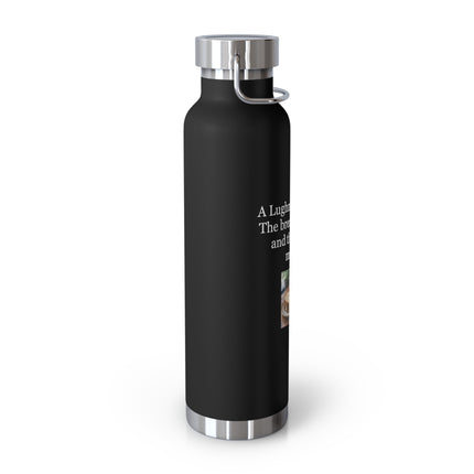 22oz Copper Vacuum Bottle – 'A Lughnasadh Feast' Bread, Brew & Bilberry Mousse Design