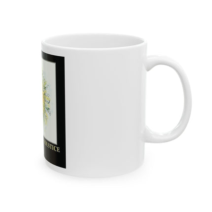 Happy Summer Solstice Ceramic Mug — Sun Spiral 11oz & 15oz