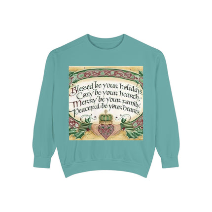Blessed Be Your Holidays Unisex Sweatshirt - Cozy & Heartfelt Gift
