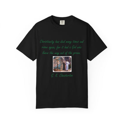 Inspirational Quote T-Shirt - G.K. Chesterton Design