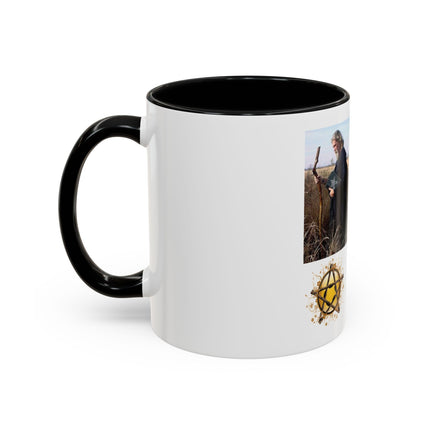 Witchcraft Quote Accent Coffee Mug — 'Male or Female, Young or Old' Pagan Witch Tribute