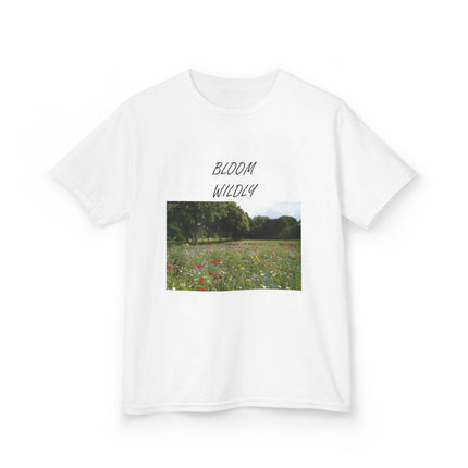 Kids Bloom Wildly Tee – Nature-Inspired Graphic Shirt for Spring Fun