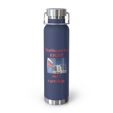 Healthcare Is a Right Bottle – 22oz Copper Vacuum Flask