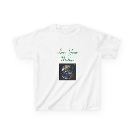 Love Your Mother Kids Tee – Earth-Themed Cotton Shirt
