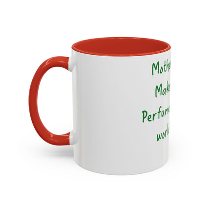 Mother Nature Accent Mug – 11oz Ceramic Cup for Nature Lovers