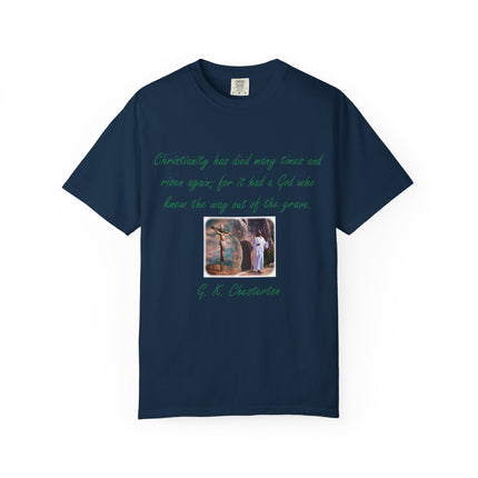 Inspirational Quote T-Shirt - G.K. Chesterton Design