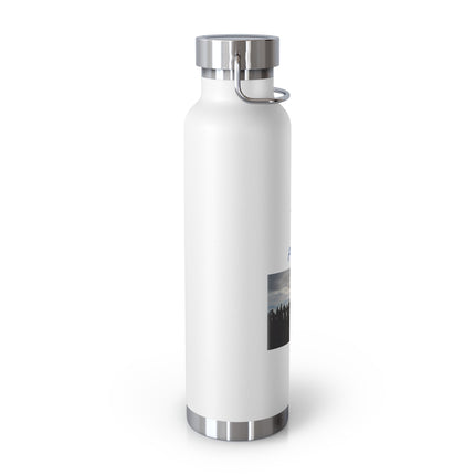 Pray for Peace Insulated Bottle – 22oz Copper Flask