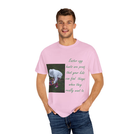 Funny Easter T-shirt | Kids Can Find Things Quote Design