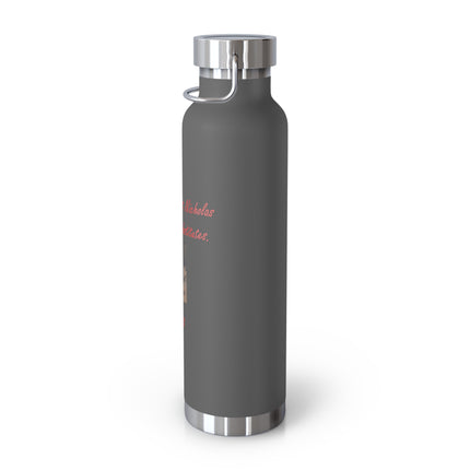 The Real Saint Nicholas – Insulated Bottle – 22oz Copper