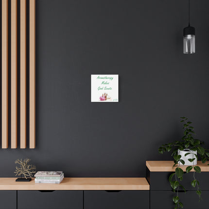 Aromatherapy Makes Good Scents Canvas Wall Art