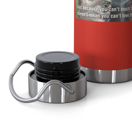 Be Kind to Feral Cats 22oz Vacuum Bottle — Insulated Travel Bottle for Cat Lovers